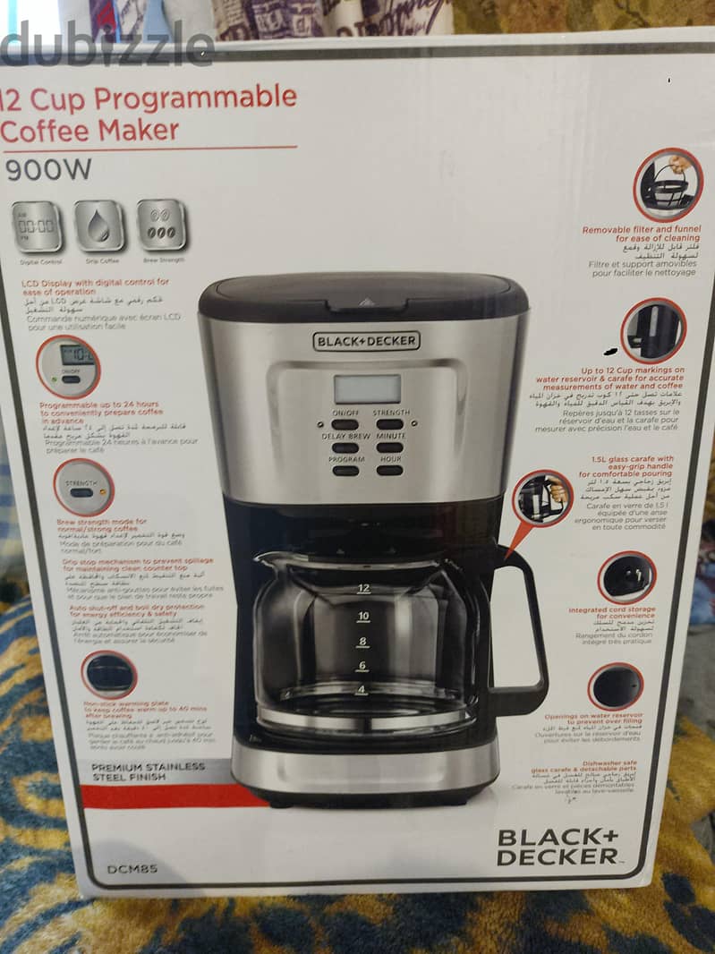 black and decker coffee maker 1