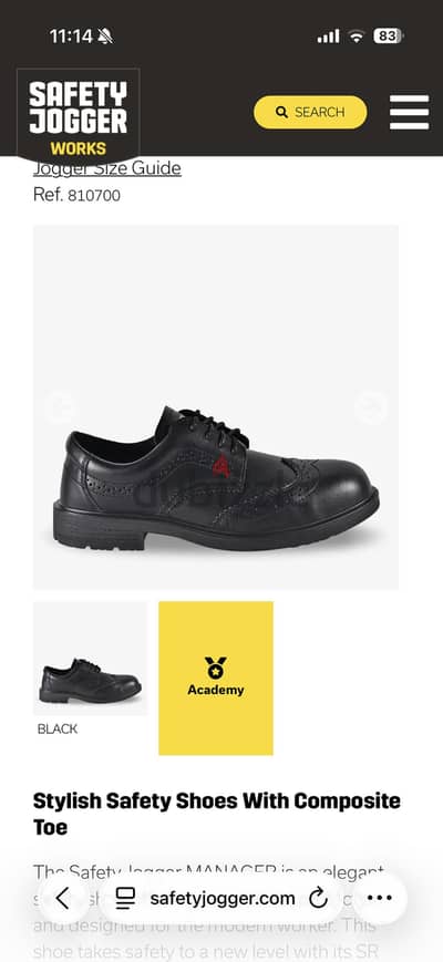 Safety shoes