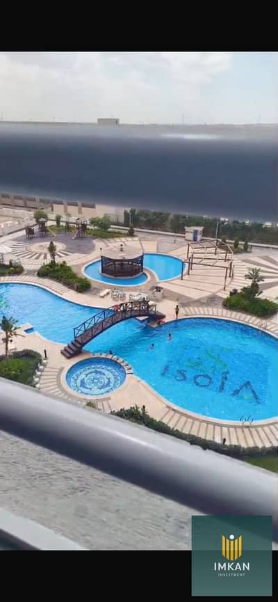 شقة 170م بفيو بحرى للبيع بالتقسيط على 8 سنوات فى كمبوند ايزولا Isola او بخصم 48 % على الكاش