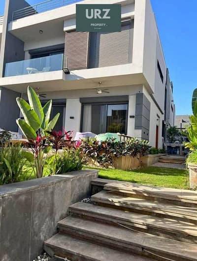 للبيع Water Villa برايم لوكيشين بسعر وفرصة مميز في هايد التجمع بالتقسيط علي 10 سنين علي دائري الاوسطي وبالقرب من ميفيدا و بالم هيلز زد ايست و ديستريكت