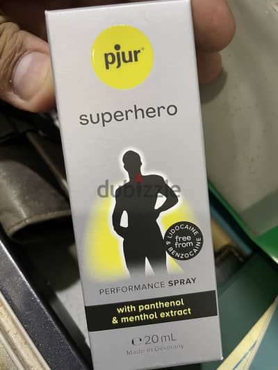 Superhero performance spray