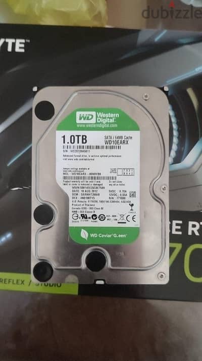 هارد HDD واحد تيرا مليان العاب بحالة ممتازه للبيع