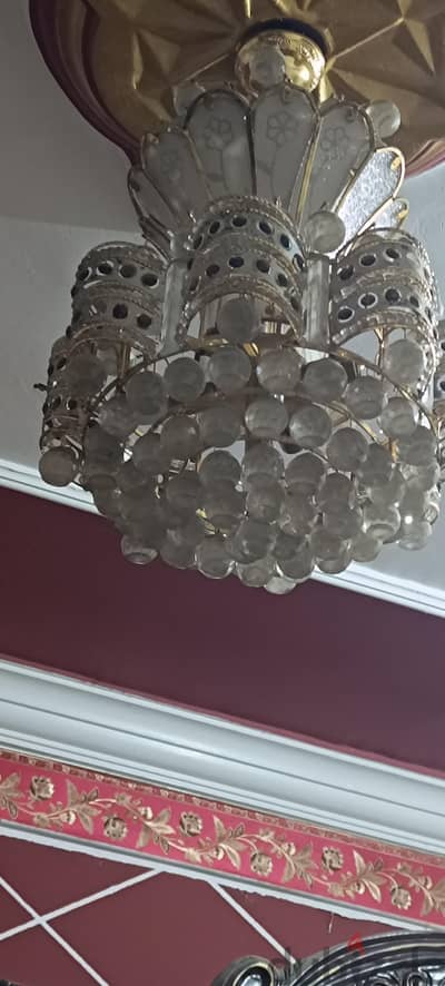 نجف كريستال ونحاس