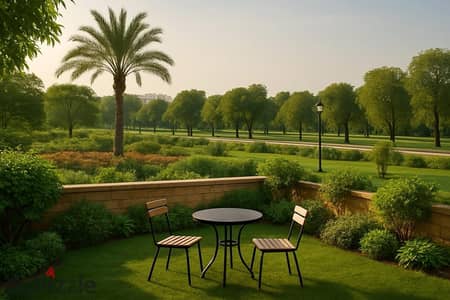 Apartment for sale in Noor City 145 square meters + garden 43 m reservation opening