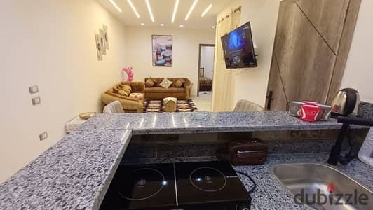 حصرى استوديو فندقى مكيف بالتجمع اى مدد