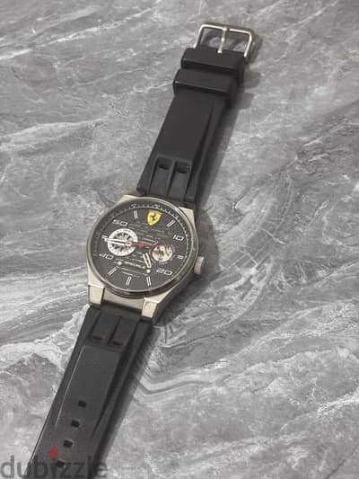 SCUDERIA FERRARI Men Black Analogue Watch 0830429