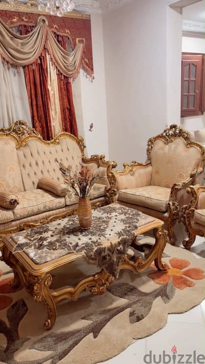 صالون مذهب فرنساوى