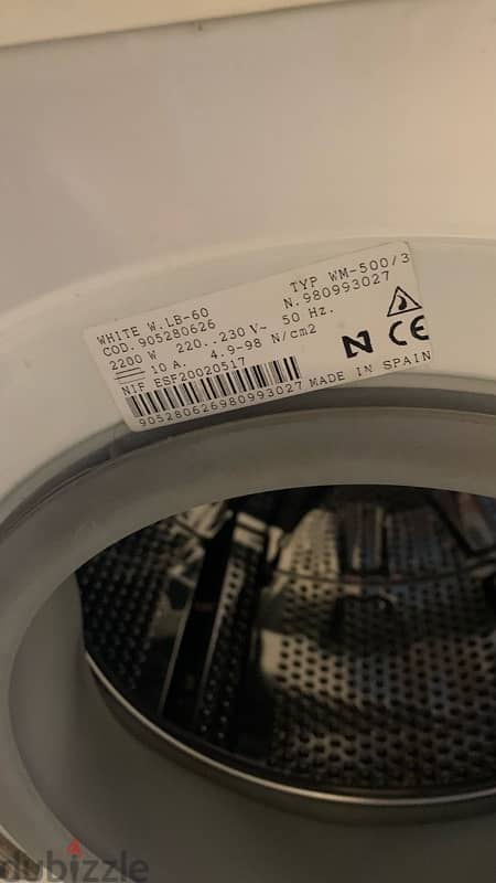 washing machine 1