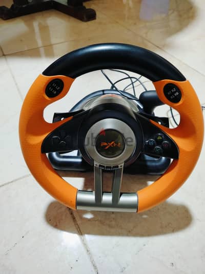 PXN V9 Racing Wheel + Pedals | حالة ممتازة شبه جديدة