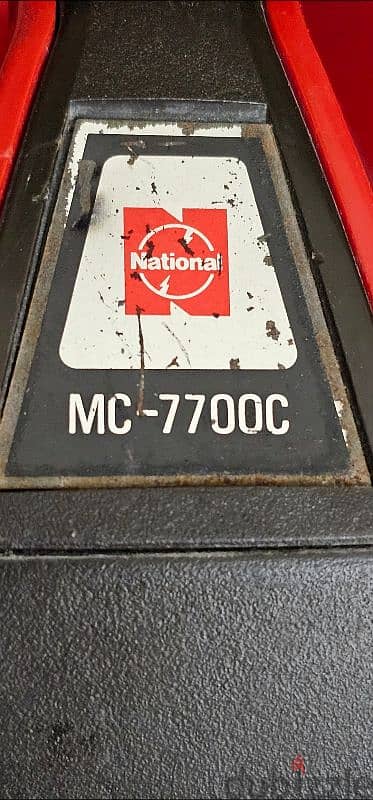 مطلوب شراء كيس فلتر لمكنسة كهربائية ماركة National MC-7700C ٨٥٠ وات