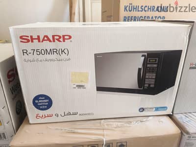 مايكروويف شارب ٢٥ لتر + شوايه ٩٠٠ وات