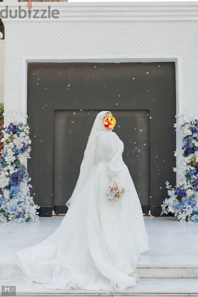 Organza wedding dress for sale
