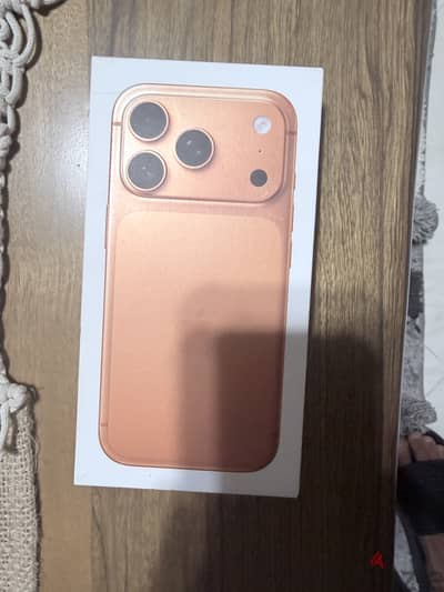 Apple - iPhone 17 Pro new with sealed box جديد و البوكس ما تفتحش