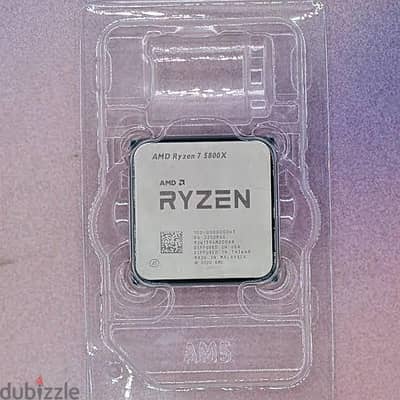 بروسيسور جديد ضمان سنتين RYZEN 7 5800X AM4