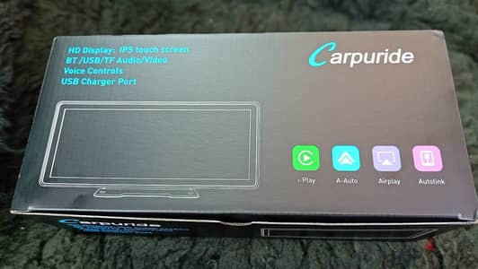 Carpuride 10 Inch Screen Apple Carplay for ios and android