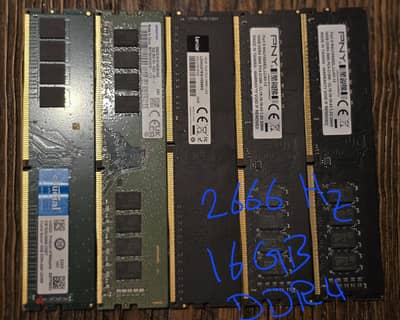 Ram DDR4 16 gb 2666Hz