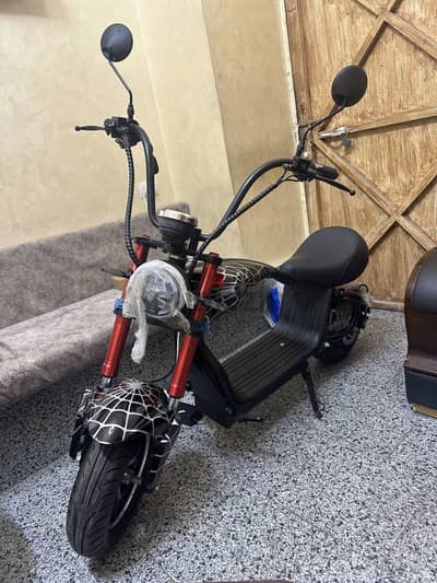 Winner sky x1 small harley 48v جديد زيرو وارد دبي لم يستخدم
