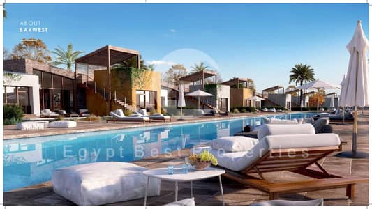 Finished Chalet 2 bed Direct Double View in Soma Bay Ready To Move