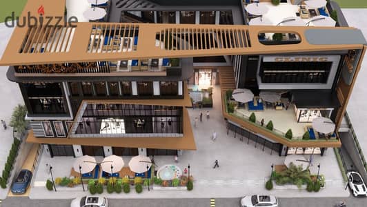 Commercial Shop for Sale – Ground Floor at the Mall Entrance Directly on the Plaza –  28 sqm + 10 sqm Outdoor Area – Rekaz El Shorouk 3 Mall  Prime