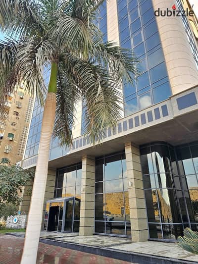 Office for rent 560m air-conditioned in an administrative building in Zahraa El Maadi