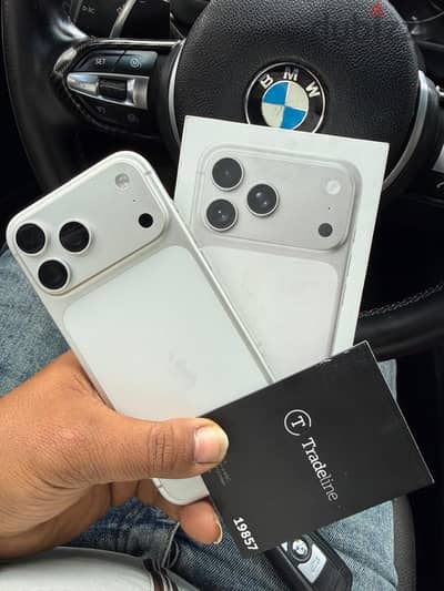 iPhone 17 Pro max 256 giga silver Tradeline zeroooo