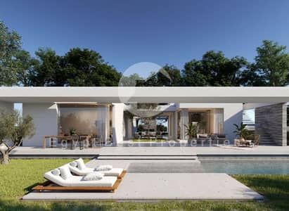 For Sale Villa first row on the sea, fully finished, with down payment and easy installments - Modon Ras ElHikma