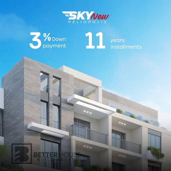 Apartment For Sale In New Heliopolis With Flexible Installments