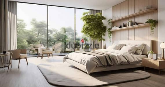 Fully finished hotel apartment for sale in Sheikh Zayed, directly on Waslet Dahshour Road