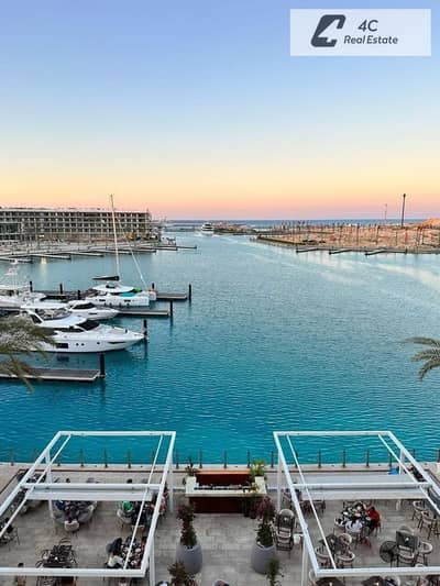For quick sale  Chalet Resale Immediate  Marassi North Coast  Direct Pool View  Fully furnished – Down payment and remaining installments