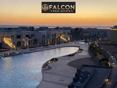 بخصم 22% امتلك شاليه بنتهاوس متشطب بالكامل بالمطبخ و التكييفات دايركت ع الPool بجوار مطار الغردقه الدولي في مكادي هايتس - Makadi Heights