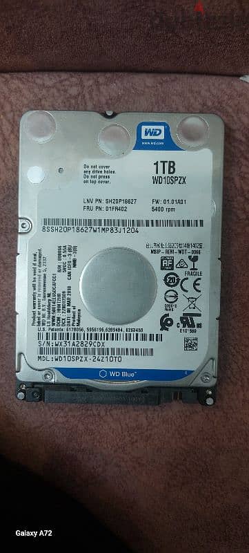 هارد ديسك داخلي 1 تيرا WD Blue