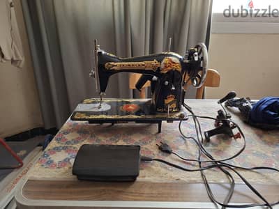 Mercedes Singer Sewing Machine مرسيديس سينجر مكنة خياطة