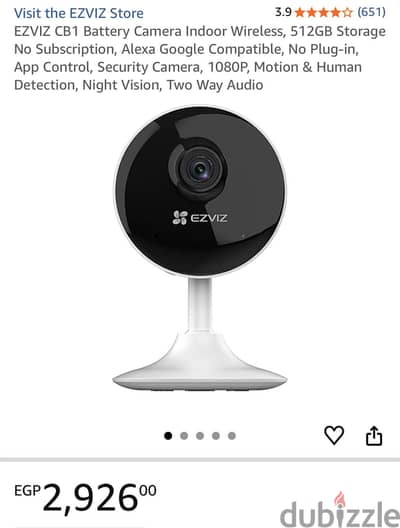 Ezviv camera