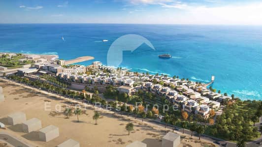 شاليه بإطلالة مباشرة على البحر ف سوما باى بمقدم 5% وتقسيط يصل لـ8 سنين