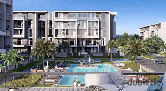 شقة للبيع في كمبوند الباتيو اوروا  فيو علي لاندسكيب Compound El Patio Oro