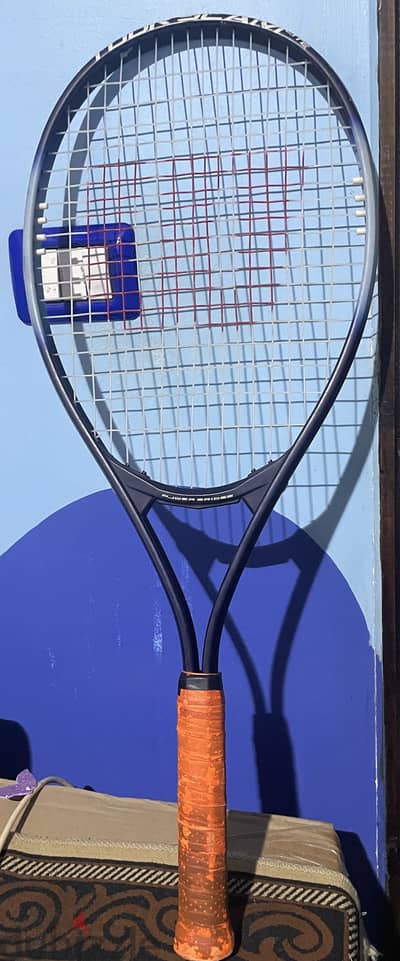 Wilson Titanium Impact Soft Shock Power Bridge Tennis Racket+ HEAD Bag