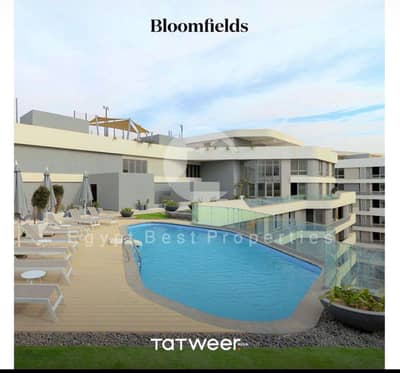 Ready To Move Apartment in Bloomfields by Tatweer Misr with Only EGP 300,000 Down Payment and Installments Up to 10 Years!