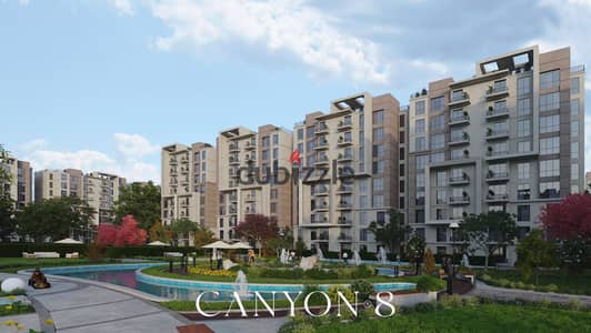 Two-bedroom apartment for sale with a down payment of 240,000 in the administrative capital next to the government neighborhood directly