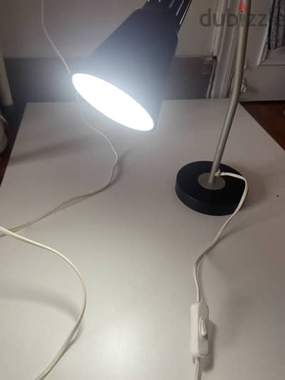 IKEA KVART Work Lamp (Black) - Excellent Working Condition