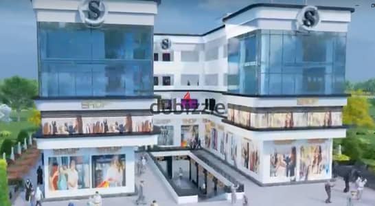 Commercial shop for sale, large area suitable for any activity in the heart of Zahra, the capital, very vibrant place