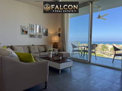 Double View Chalet with finishing (ACs + kitchen) for sale in the heart of Ras El Hekma next to Swan Lake and Fouka bay north coast