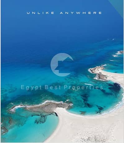 فيلا على البحر في اكثر موقع مميز في  راس الحكمة متشطب بمقدم 5%