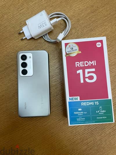 Redmi 15 للبدل فقط9000