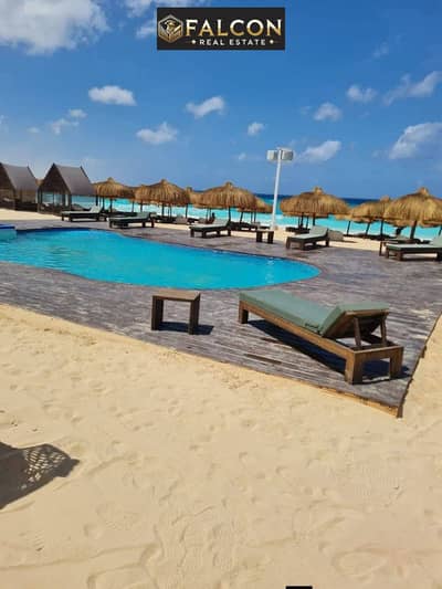 فقط بـ 820 الف +اقساط شالية فاخر 186 متر 3 غرف نوم ماستر ف مارينا 8 Marina العلمين بجوار مراسي North Coast بالقرب م راس الحكمة
