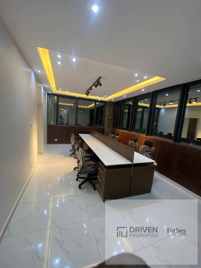 مكتب إداري متشطب بالكامل بالتكييفات للإيجار في بيفرلي هيلز الشيخ زايد      Fully Finished Office with ACs for Rent in Beverly Hills Sheikh Zayed