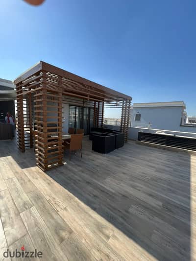 Modern furnished studio for rent in Compound One 16 Sodic in the heart of Sheikh Zayed Beverly Hills