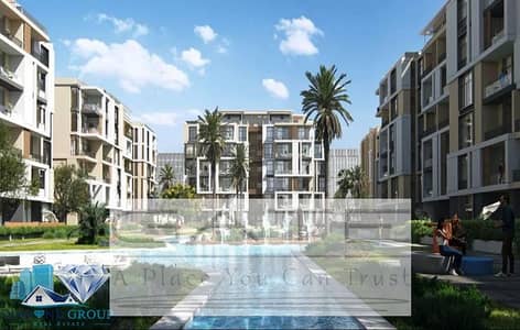 Resell | Apartment 215m Ground Floor in Ever Creed Compound, October, Next to Mall of Arabia | Receipt in One Year Finished with an Advance of 6.6 Million