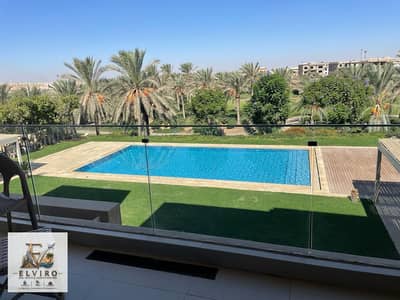 شقة 3 غرف نوم بإطلالة جولف وحمام سباحة – تجربة حياة فاخرة في كمبوند قطامية ديونز