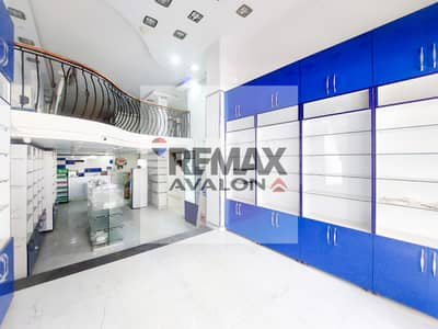 صيدلية + صندرة للبيع 110 م سموحه (متفرع من ش فوزي معاذ)