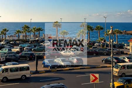 شقة فيو بحر مباشر للبيع في جليم (علي البحر مباشرة)